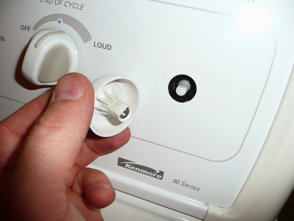 How to Change the Delay Switch or Another Dryer Button