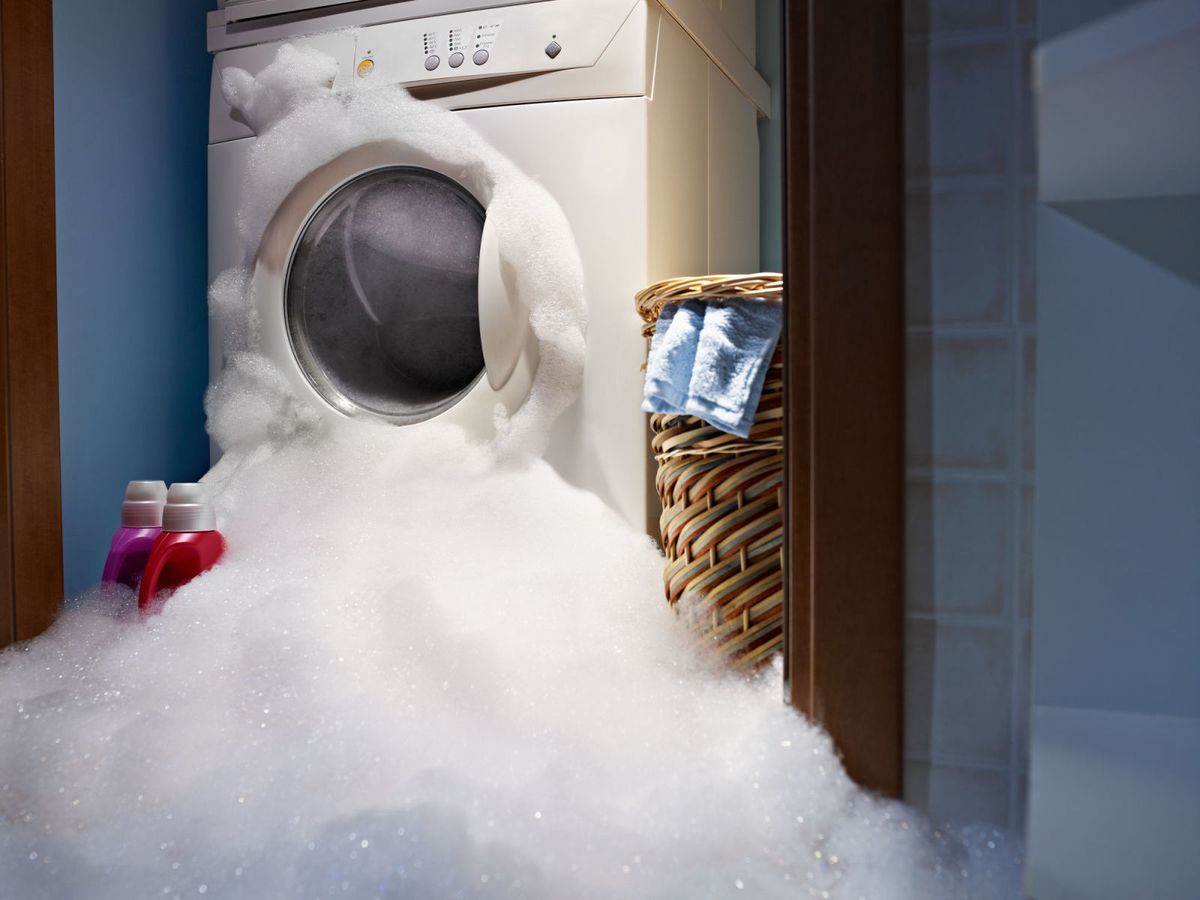 Why My Washing Machine Overflows and Produces Too Much Foam? Shymon