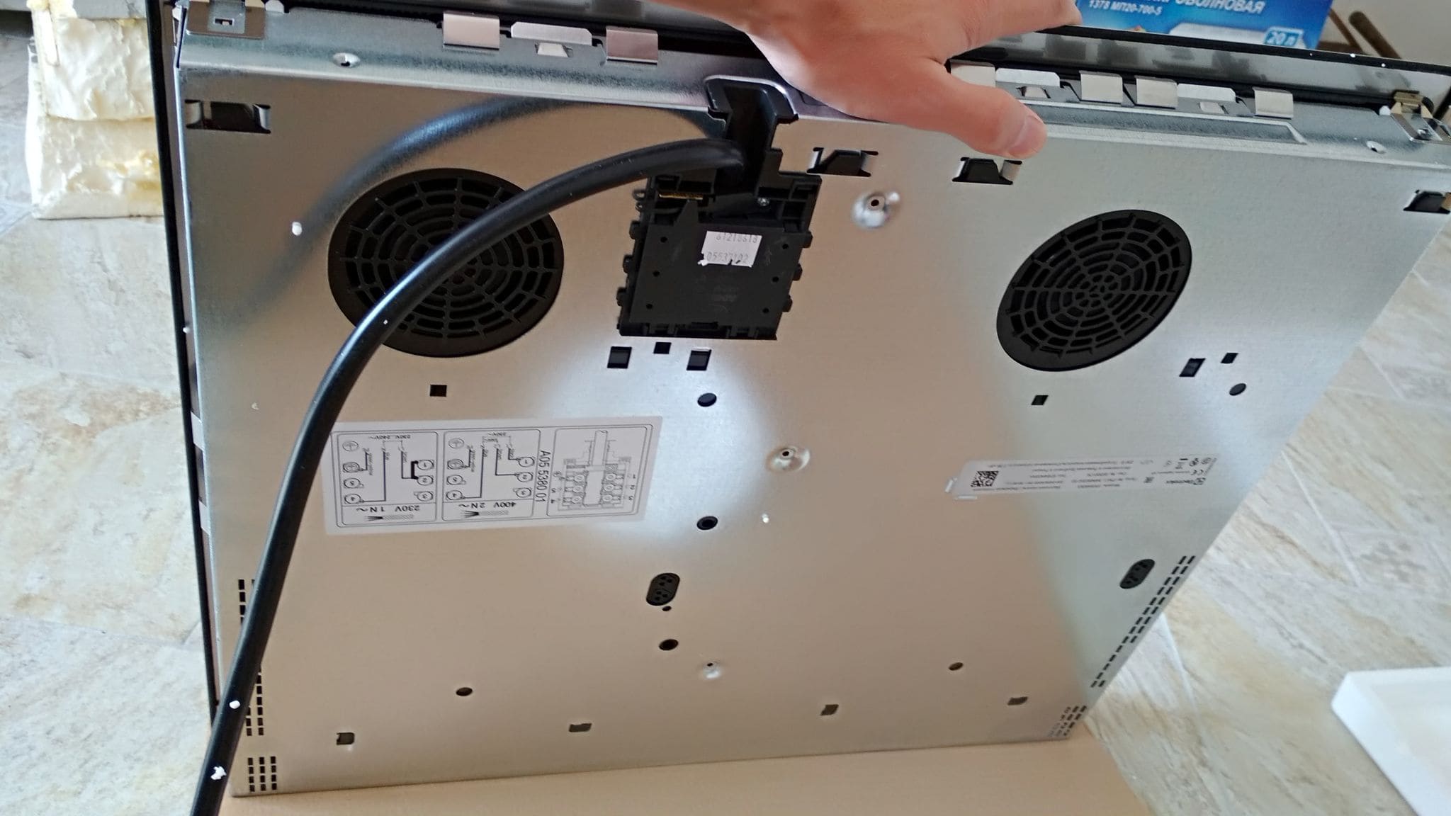 Electric Cooktop Installation