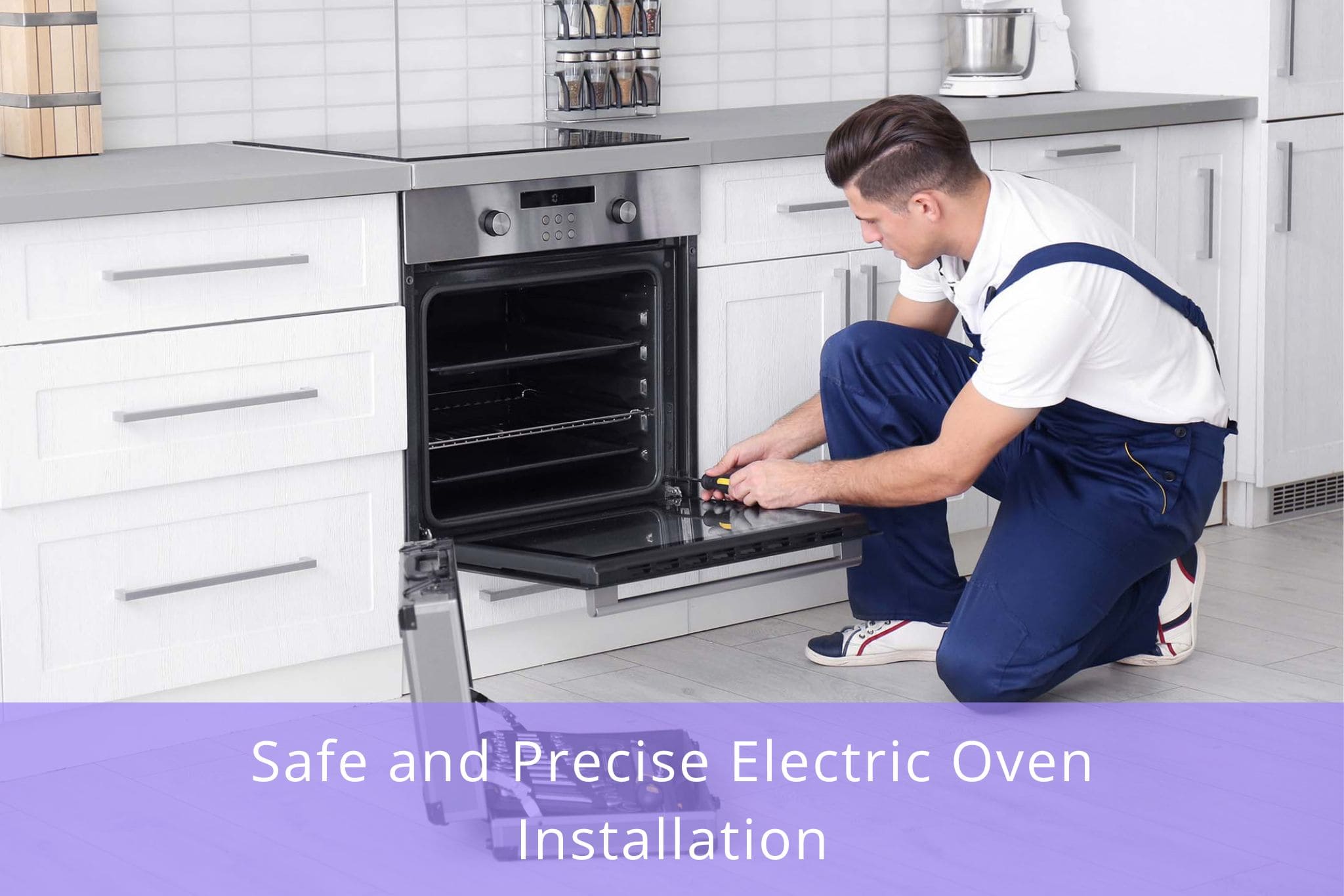 Safe and Precise Electric Oven Installation